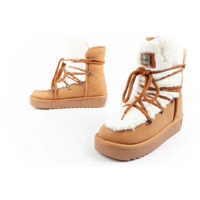 17. D.Franklin women's winter snow boots, fashionable fur lining, high