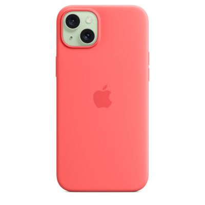 4. Apple Silicone Case with MagSafe for iPhone 15 Plus