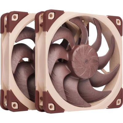 9. Noctua NF-A12X25 G2 PWM SX2-PP computer cooling system Computer case Fan 12 cm Beige 2 pcs.