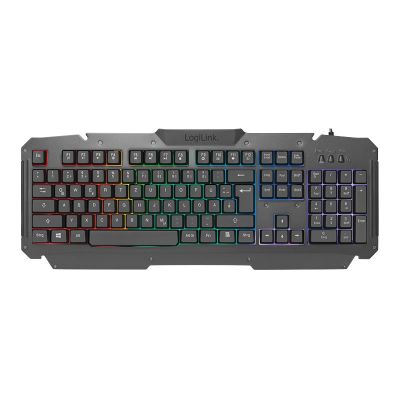 2. LogiLink ID0185 Keyboard Mouse Included Gaming USB QWERTY English Black