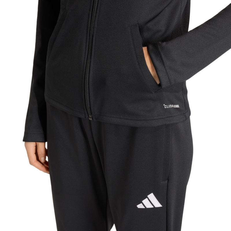 5. adidas Entrada 26 Track Women's Training Jacket Black JZ6597