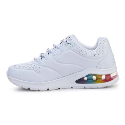 4. Skechers Uno 2 shoes - Floating Love W 155521-WHT
