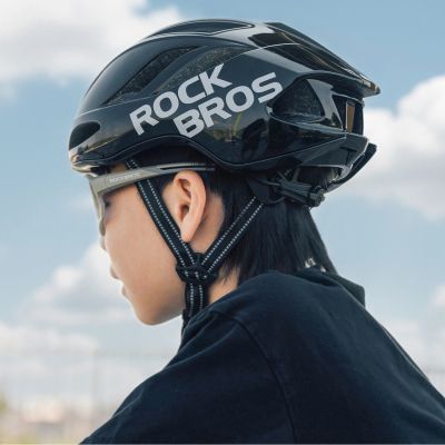 5. Rockbros TS-42 Lightweight Bike Helmet 58-62 cm - Black