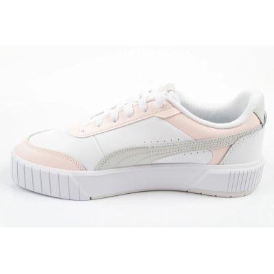 3. Puma women's sports shoes Carina Mia sneakers leather white