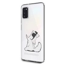 Karl Lagerfeld Choupette Fun Case for Samsung A41 - Transparent