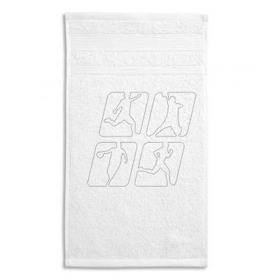 2. Small unisex towel Organic (GOTS) (white)