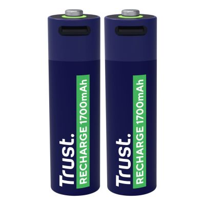 4. AA Trust USB-C RECHARGEABLE BATTERIES 2P
