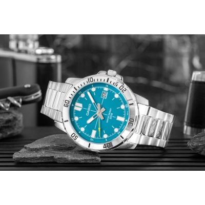 6. Men's Watch CASIO MTP-VD01D-3E2VUDF + BOX