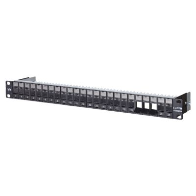 2. METZ CONNECT 130920-BK-E patch panel 1U