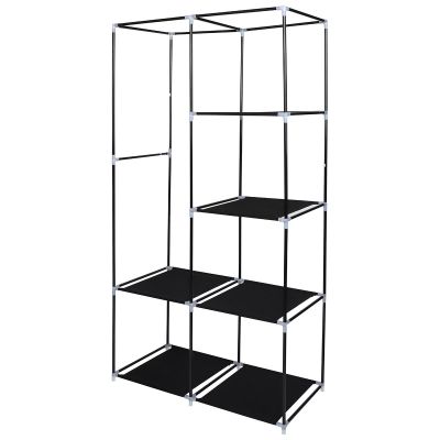 14. TEXTILE WARDROBE 88x46x170CM ORNAMENT 45269