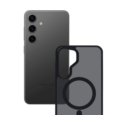 3mk Smoke MagCase with MagSafe for Samsung Galaxy S24 - semi-transparent