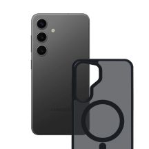 3mk Smoke MagCase with MagSafe for Samsung Galaxy S24 - semi-transparent