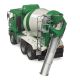 4. MAN TGA concrete mixer white and green BRUDER