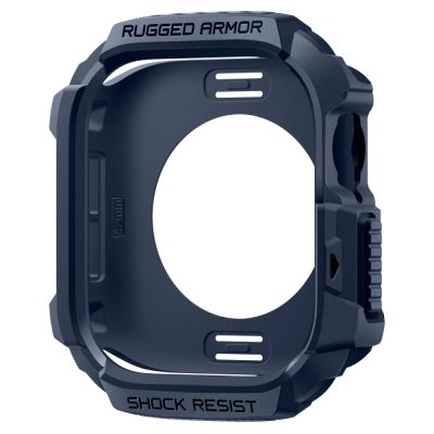 10. Spigen Rugged Armor Case for Apple Watch 42mm - Navy Blue