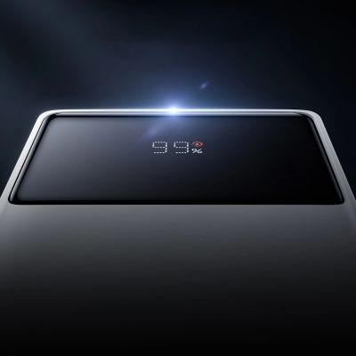 9. Baseus Star-Lord 10000mAh 22.5W Powerbank with Digital Display and USB-C 3A Cable 30cm - White