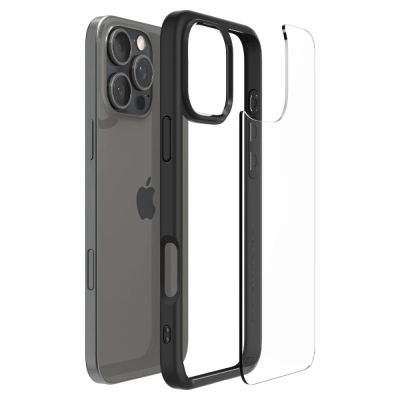 7. Spigen Ultra Hybrid Case for iPhone 16 Pro Max - Matte Black