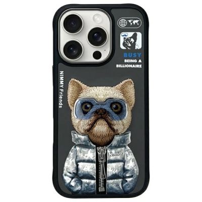 Nimmy Cool&Cute 2.0 Dog Case for iPhone 16 Pro Max - Black