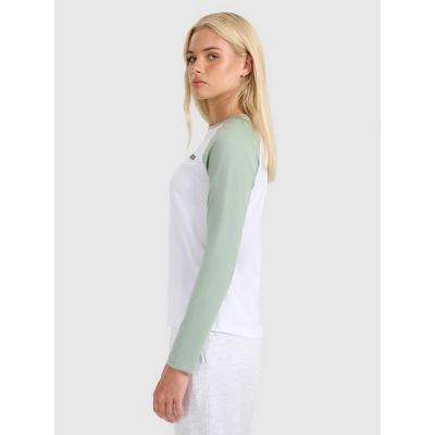 5. Regular women's longsleeve 4F 4FWAW25TLONF579-42S