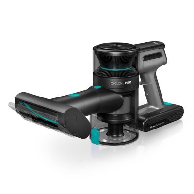 2. Niceboy ION Hurricane H7 2-in-1 Stand Vacuum Cleaner Battery Dry HEPA Bagless 200W Black, Blue 2.2Ah
