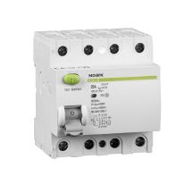 NOARK differential switch, Icn=6kA, 4-pole, In=63A, I?n=100mA, type A