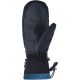 VIKING Tanuka Mitten Ski Lady women's ski gloves, black and turquoise, 5