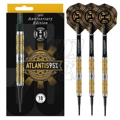 5. Harrows Atlantis 95% 50th Anniversary Edition softip darts 16967