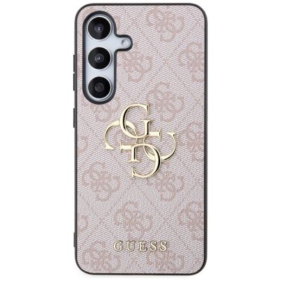 3. Guess 4G Big Metal Logo Case for Samsung Galaxy S24 - Pink