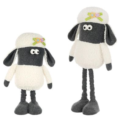 11. SHEEP ON TELESCOPE 35-50CM SPRING DECORATION