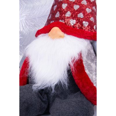 22. CHRISTMAS SLEEP SANTA CLAUS SITTING 92CM