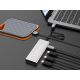 6. Conceptronic HUBBIES16G USB 3.2 Gen 2 (3.1 Gen 2) Type-C Hubs and Hubs 10000 Mbit/s Gray