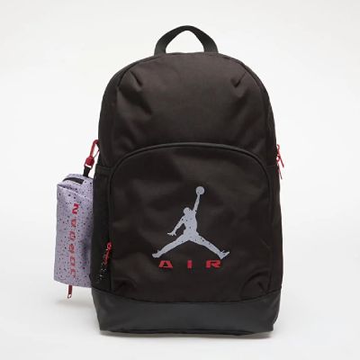 Jordan Jan Air Raid Backpack 17L Black/Cement Grey + Pencil Case - 9A9250-GHJ