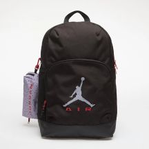 Jordan Jan Air Raid Backpack 17L Black/Cement Grey + Pencil Case - 9A9250-GHJ