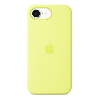 APPLE Silicone Case for iPhone 16e - Neon Yellow