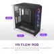 10. NZXT H9 FLOW RGB+ MIDI TOWER CASE WITH WINDOW BLACK