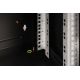 32. Digitus Unique 19" 7U wall-mounted network cabinet, 600x450, glass door, black, undivided, assembled, 100kg