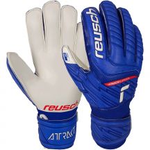 Goalkeeper gloves Reusch Attrakt Grip Finger Support Jr 51 72 810 4011