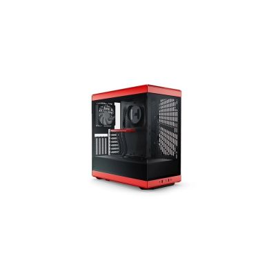 2. HYTE Y40 Midi Tower Black, Red