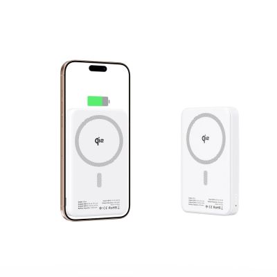 5. Powerbank Tech-Protect PB24 LifeMag QI2 MagSafe 10000 mAh - white