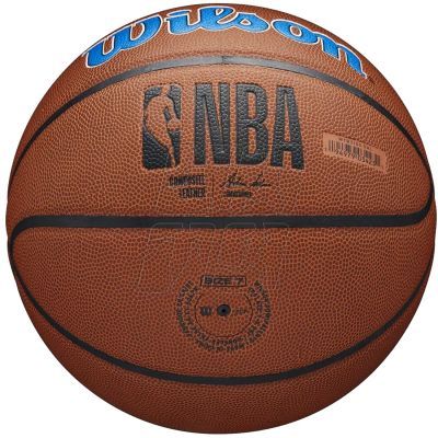 7. Wilson Team Alliance Dallas Mavericks Ball WTB3100XBDAL