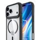 4. 3mk Satin Armor MagCase for iPhone 17 Pro Max - Transparent Black
