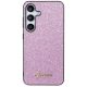 11. Guess Glitter Script case for Samsung Galaxy S24+ - purple
