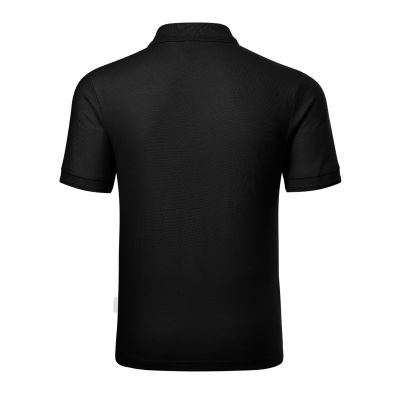 3. Malfini Reserve M MLI-R22LB black polo shirt