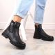 9. Potocki W WOL186 insulated ankle boots with a pocket, black