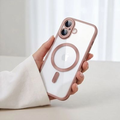 7. Tech-Protect MagFlex Case for iPhone 17 - Transparent Pink