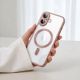 7. Tech-Protect MagFlex Case for iPhone 17 - Transparent Pink