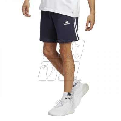 4. Adidas Essentials French Terry 3-Stripes M IC9436 shorts