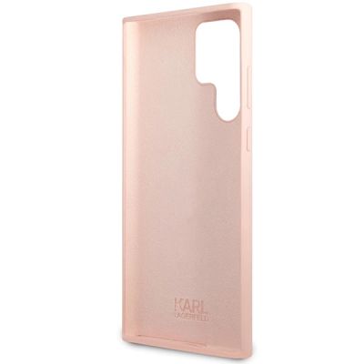 7. Karl Lagerfeld KLHCS23LSNCHBCP S23 Ultra S918 hardcase pink/pink Silicone Choupette