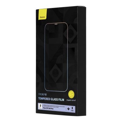 6. Baseus Privacy Tempered Glass for iPhone 14 Pro Full Screen 0.4mm Privacy Filter Anti Spy + Mounting Kit