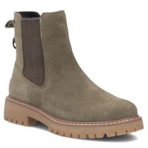 Women’s khaki leather Chelsea boots Filippo DBT7935