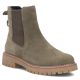 Women’s khaki leather Chelsea boots Filippo DBT7935